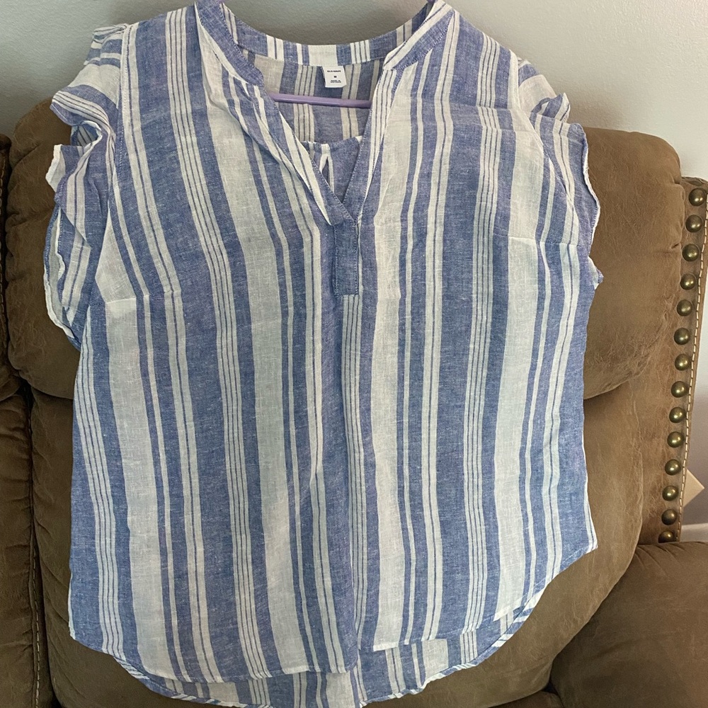 Old Navy Linen Blouse